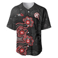 Personalised Melbourne Renegades NAIDOC Week 2026 Baseball Jersey Sea Turtles Aboriginal Art