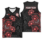 Personalised Melbourne Renegades NAIDOC Week 2026 Basketball Jersey Sea Turtles Aboriginal Art