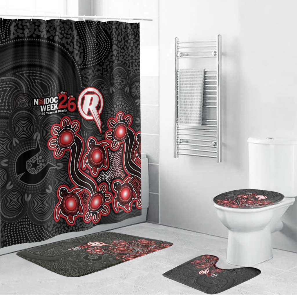 Melbourne Renegades NAIDOC Week 2026 Bathroom Set Sea Turtles Aboriginal Art