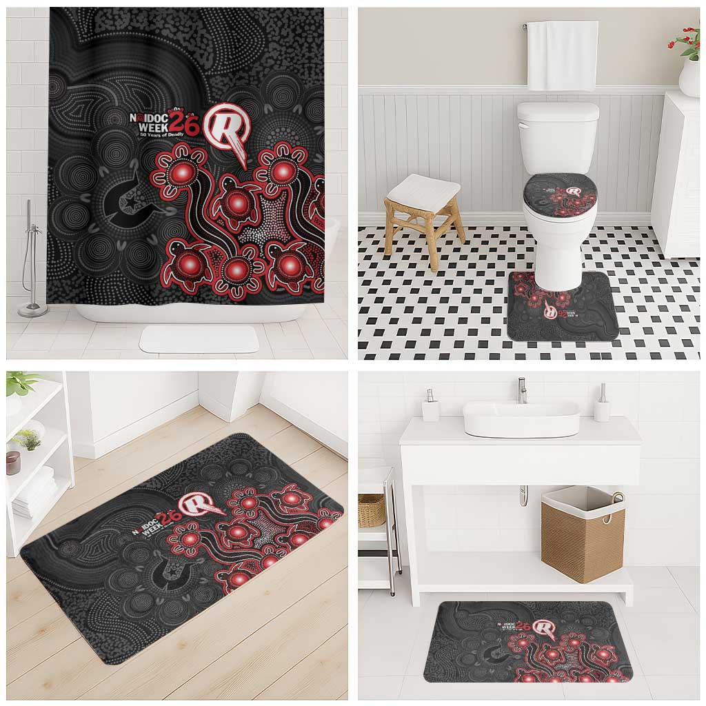 Melbourne Renegades NAIDOC Week 2026 Bathroom Set Sea Turtles Aboriginal Art