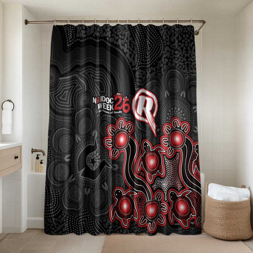 Melbourne Renegades NAIDOC Week 2026 Bathroom Set Sea Turtles Aboriginal Art