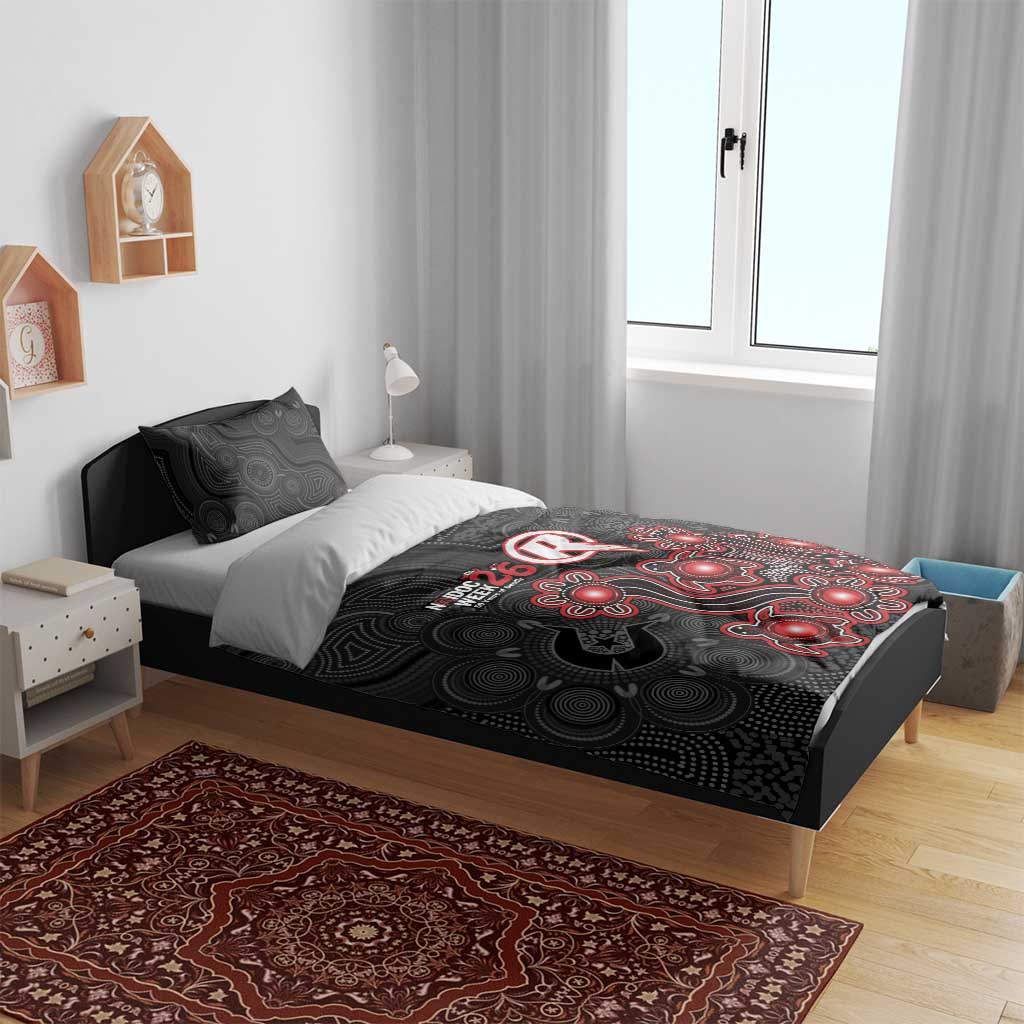 Melbourne Renegades NAIDOC Week 2026 Bedding Set Sea Turtles Aboriginal Art