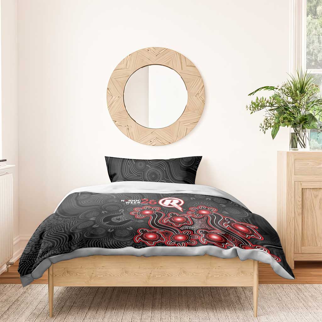 Melbourne Renegades NAIDOC Week 2026 Bedding Set Sea Turtles Aboriginal Art