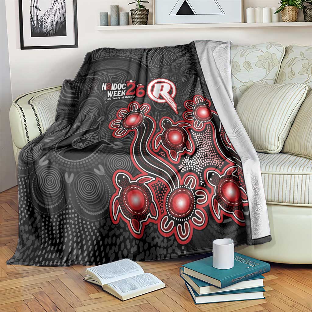 Melbourne Renegades NAIDOC Week 2026 Blanket Sea Turtles Aboriginal Art