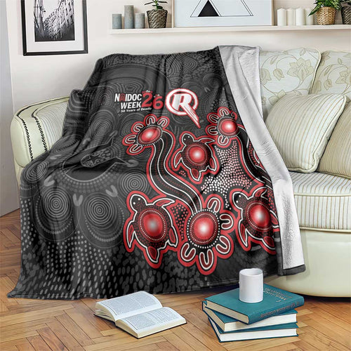 Melbourne Renegades NAIDOC Week 2026 Blanket Sea Turtles Aboriginal Art