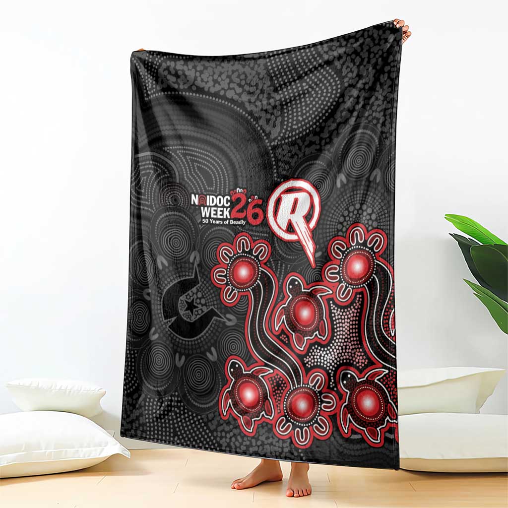 Melbourne Renegades NAIDOC Week 2026 Blanket Sea Turtles Aboriginal Art