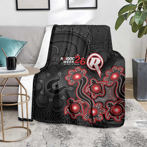 Melbourne Renegades NAIDOC Week 2026 Blanket Sea Turtles Aboriginal Art
