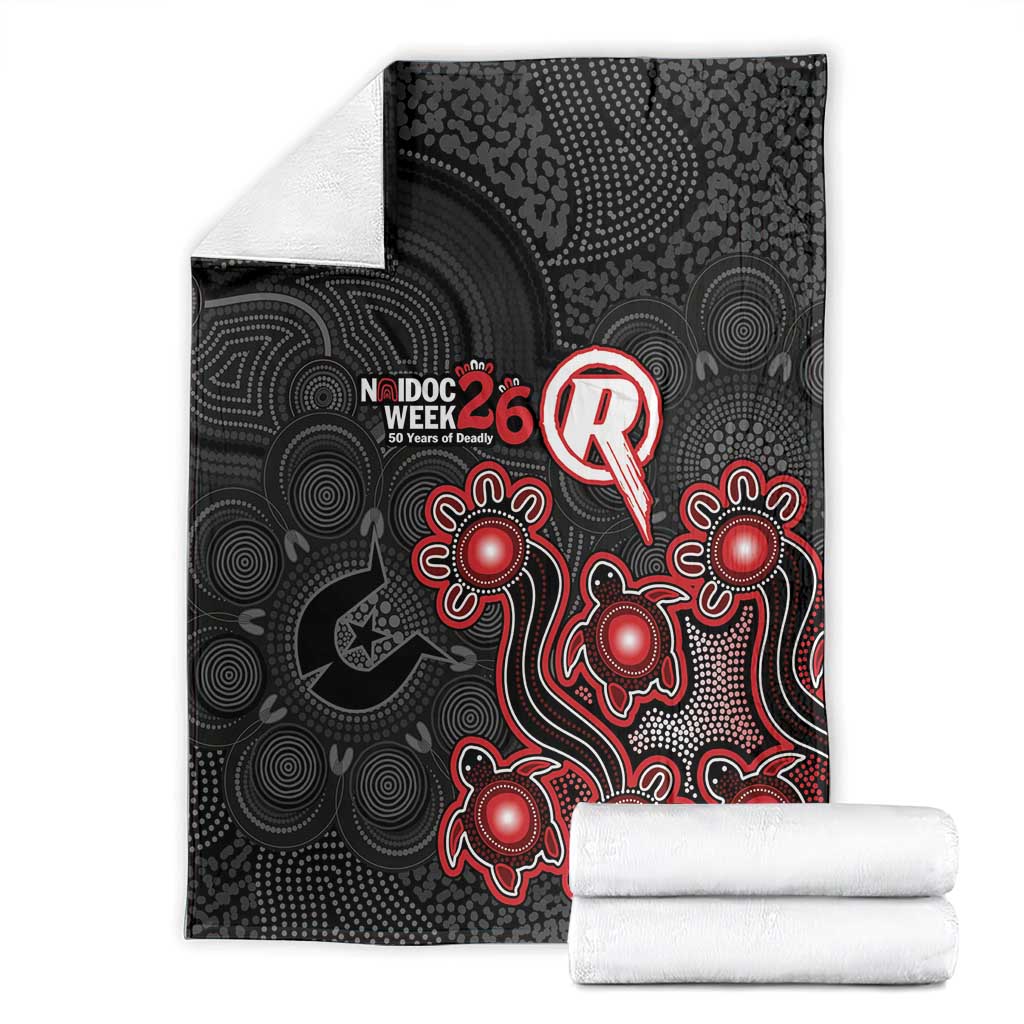 Melbourne Renegades NAIDOC Week 2026 Blanket Sea Turtles Aboriginal Art
