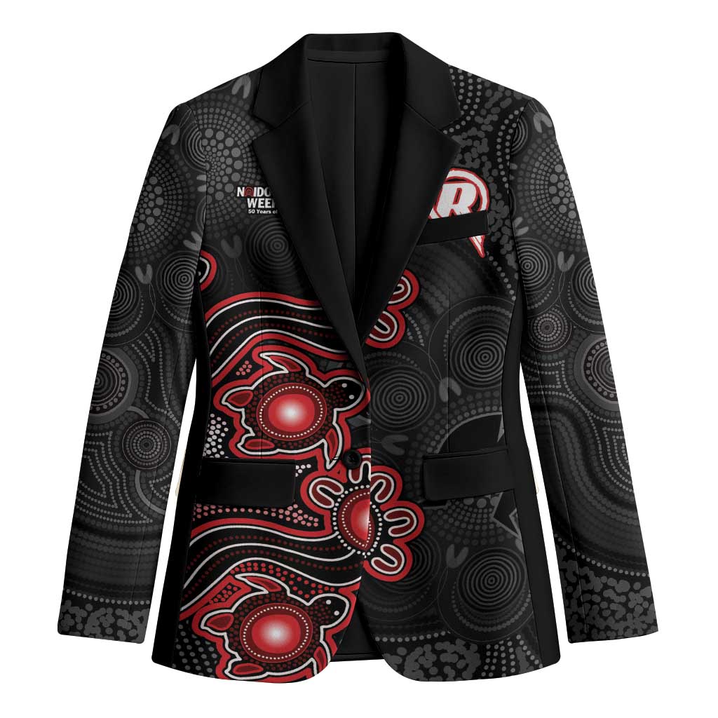 Personalised Melbourne Renegades NAIDOC Week 2026 Blazer Sea Turtles Aboriginal Art
