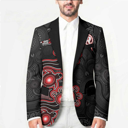 Personalised Melbourne Renegades NAIDOC Week 2026 Blazer Sea Turtles Aboriginal Art