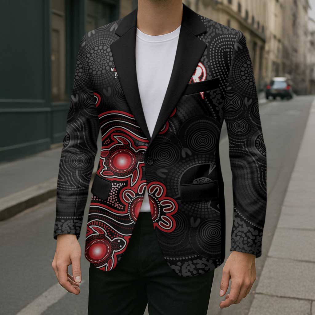 Personalised Melbourne Renegades NAIDOC Week 2026 Blazer Sea Turtles Aboriginal Art