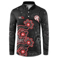 Personalised Melbourne Renegades NAIDOC Week 2026 Button Sweatshirt Sea Turtles Aboriginal Art