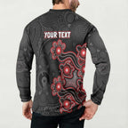 Personalised Melbourne Renegades NAIDOC Week 2026 Button Sweatshirt Sea Turtles Aboriginal Art