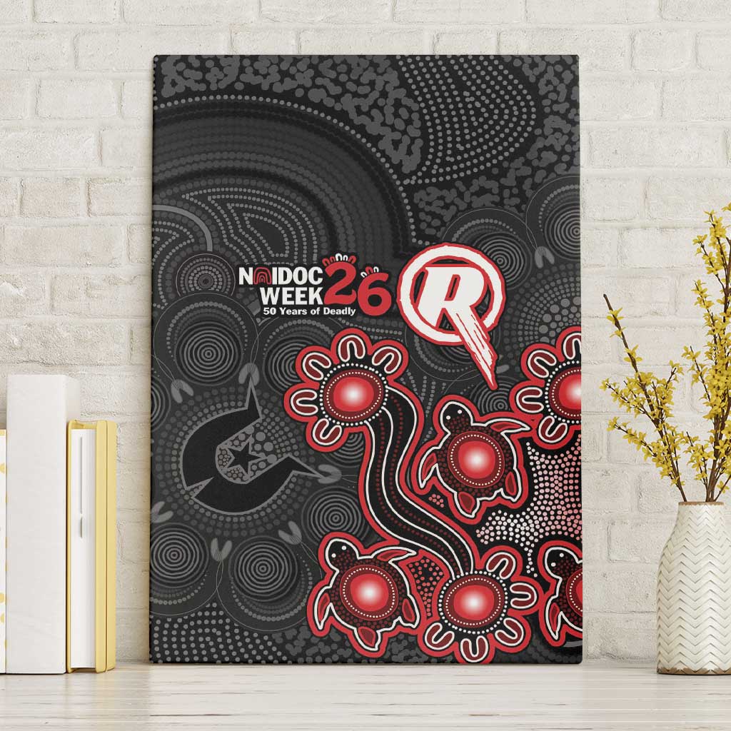 Melbourne Renegades NAIDOC Week 2026 Canvas Wall Art Sea Turtles Aboriginal Art