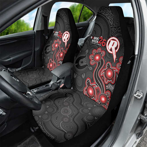 Melbourne Renegades NAIDOC Week 2026 Car Seat Cover Sea Turtles Aboriginal Art