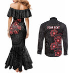 Personalised Melbourne Renegades NAIDOC Week 2026 Couples Matching Mermaid Dress and Long Sleeve Button Shirt Sea Turtles Aboriginal Art