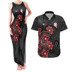 Personalised Melbourne Renegades NAIDOC Week 2026 Couples Matching Tank Maxi Dress and Hawaiian Shirt Sea Turtles Aboriginal Art