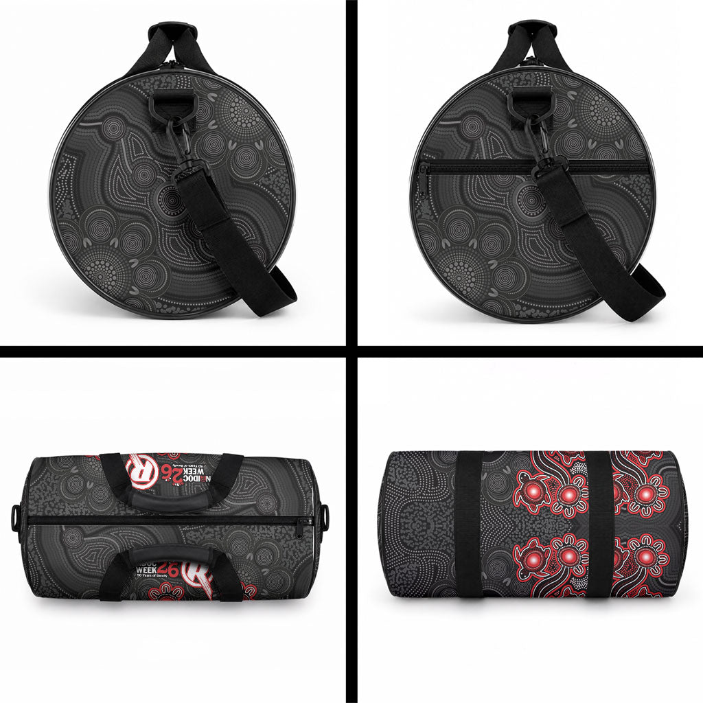 Melbourne Renegades NAIDOC Week 2026 Duffle Bag Sea Turtles Aboriginal Art