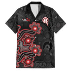 Personalised Melbourne Renegades NAIDOC Week 2026 Family Matching Off The Shoulder Long Sleeve Dress and Hawaiian Shirt Sea Turtles Aboriginal Art