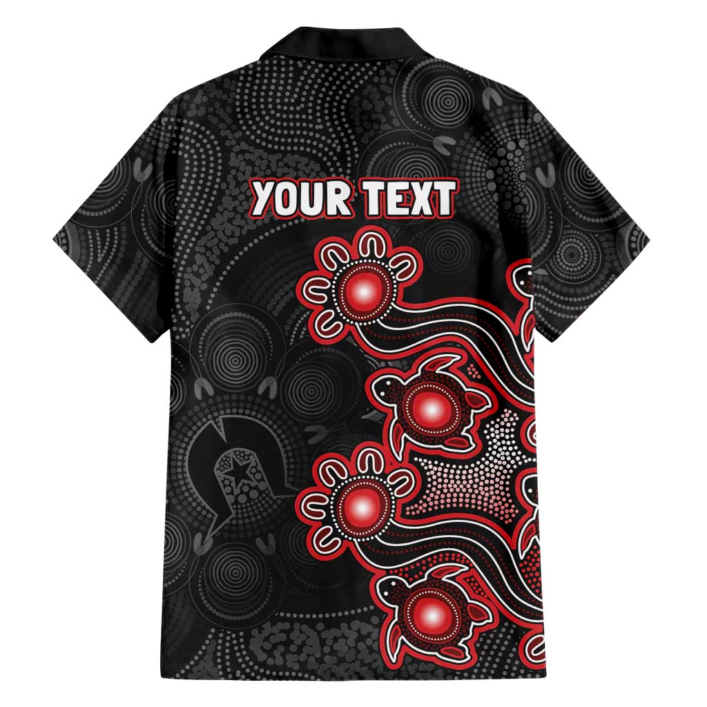 Personalised Melbourne Renegades NAIDOC Week 2026 Family Matching Summer Maxi Dress and Hawaiian Shirt Sea Turtles Aboriginal Art