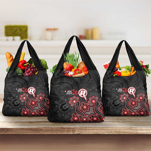 Melbourne Renegades NAIDOC Week 2026 Grocery Bag Sea Turtles Aboriginal Art