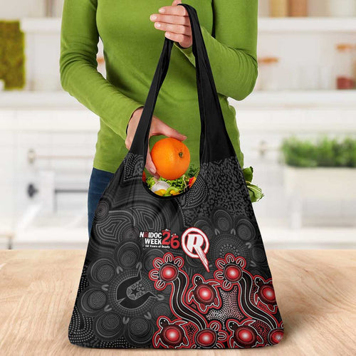 Melbourne Renegades NAIDOC Week 2026 Grocery Bag Sea Turtles Aboriginal Art