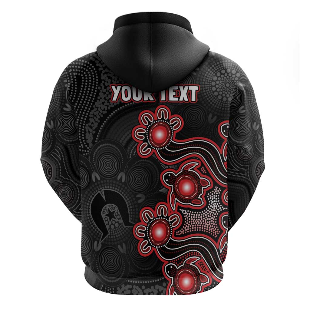 Personalised Melbourne Renegades NAIDOC Week 2026 Hoodie Sea Turtles Aboriginal Art