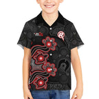 Personalised Melbourne Renegades NAIDOC Week 2026 Kid Hawaiian Shirt Sea Turtles Aboriginal Art