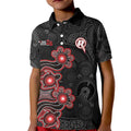 Personalised Melbourne Renegades NAIDOC Week 2026 Kid Polo Shirt Sea Turtles Aboriginal Art