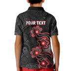 Personalised Melbourne Renegades NAIDOC Week 2026 Kid Polo Shirt Sea Turtles Aboriginal Art
