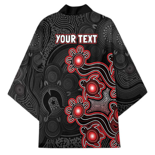 Personalised Melbourne Renegades NAIDOC Week 2026 Kimono Sea Turtles Aboriginal Art