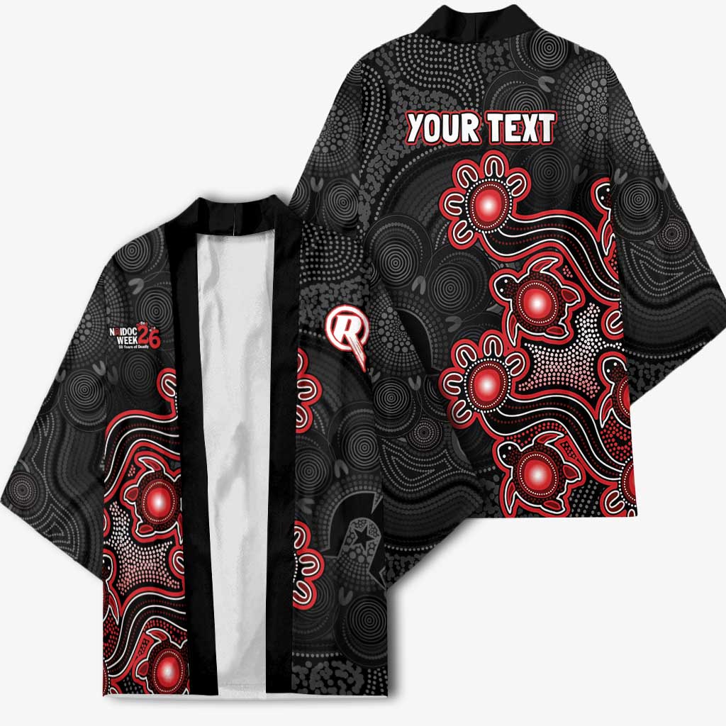 Personalised Melbourne Renegades NAIDOC Week 2026 Kimono Sea Turtles Aboriginal Art