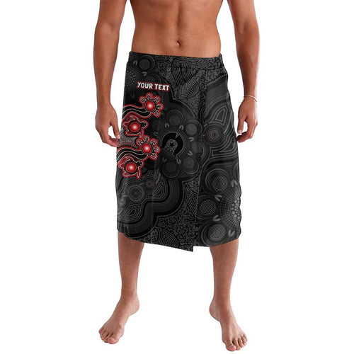 Personalised Melbourne Renegades NAIDOC Week 2026 Lavalava Sea Turtles Aboriginal Art