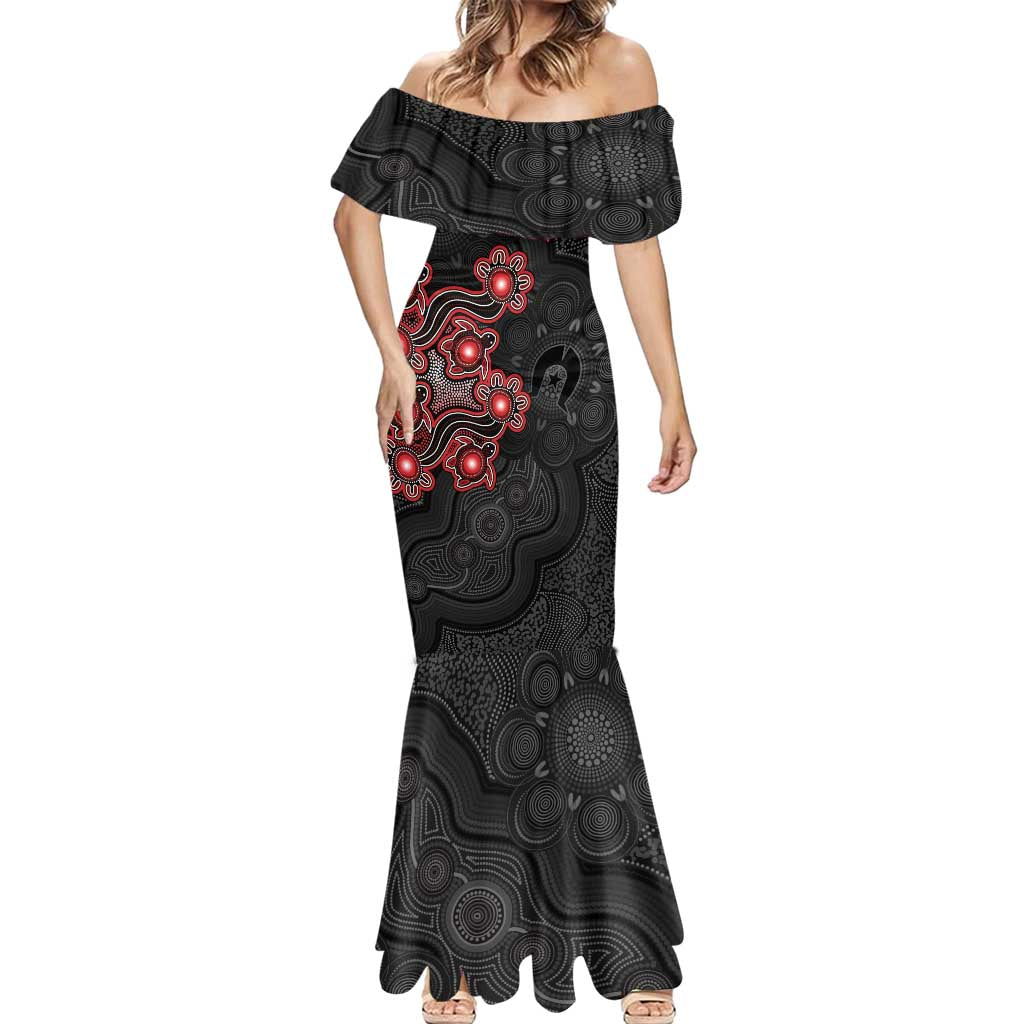 Personalised Melbourne Renegades NAIDOC Week 2026 Mermaid Dress Sea Turtles Aboriginal Art