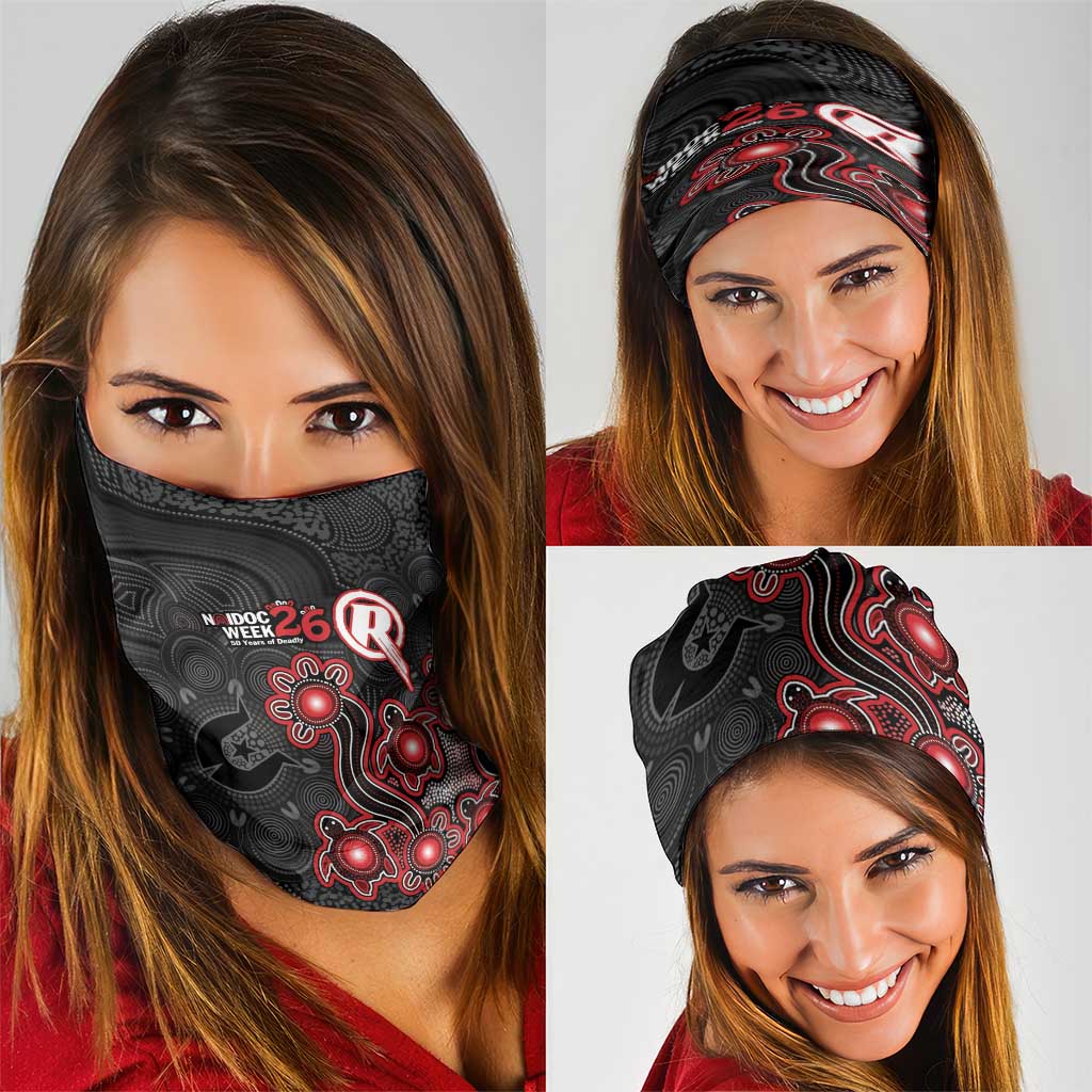 Melbourne Renegades NAIDOC Week 2026 Neck Gaiter Sea Turtles Aboriginal Art