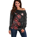Personalised Melbourne Renegades NAIDOC Week 2026 Off Shoulder Sweater Sea Turtles Aboriginal Art