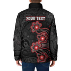 Personalised Melbourne Renegades NAIDOC Week 2026 Padded Jacket Sea Turtles Aboriginal Art