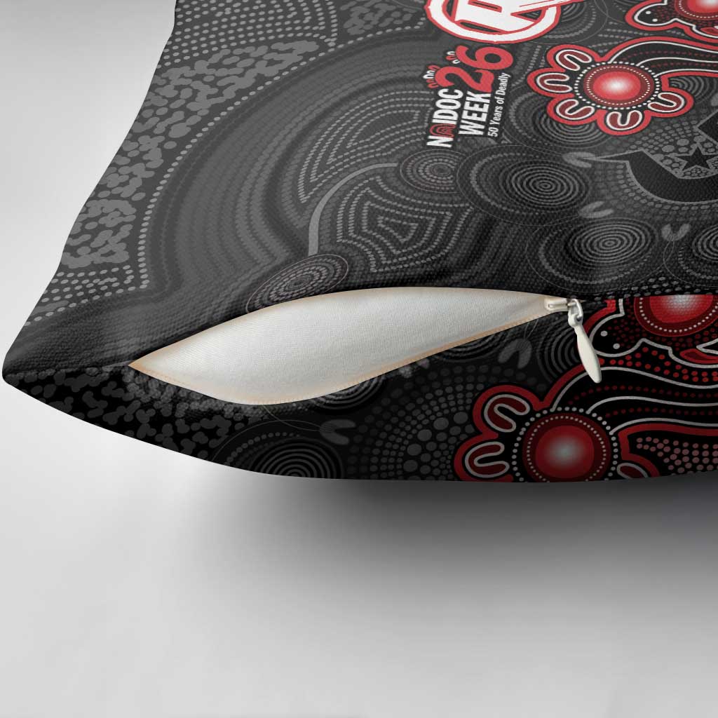 Melbourne Renegades NAIDOC Week 2026 Pillow Cover Sea Turtles Aboriginal Art