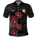Personalised Melbourne Renegades NAIDOC Week 2026 Polo Shirt Sea Turtles Aboriginal Art