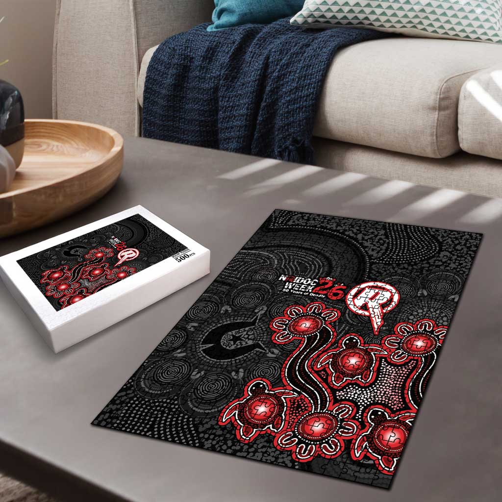 Melbourne Renegades NAIDOC Week 2026 Puzzle Sea Turtles Aboriginal Art
