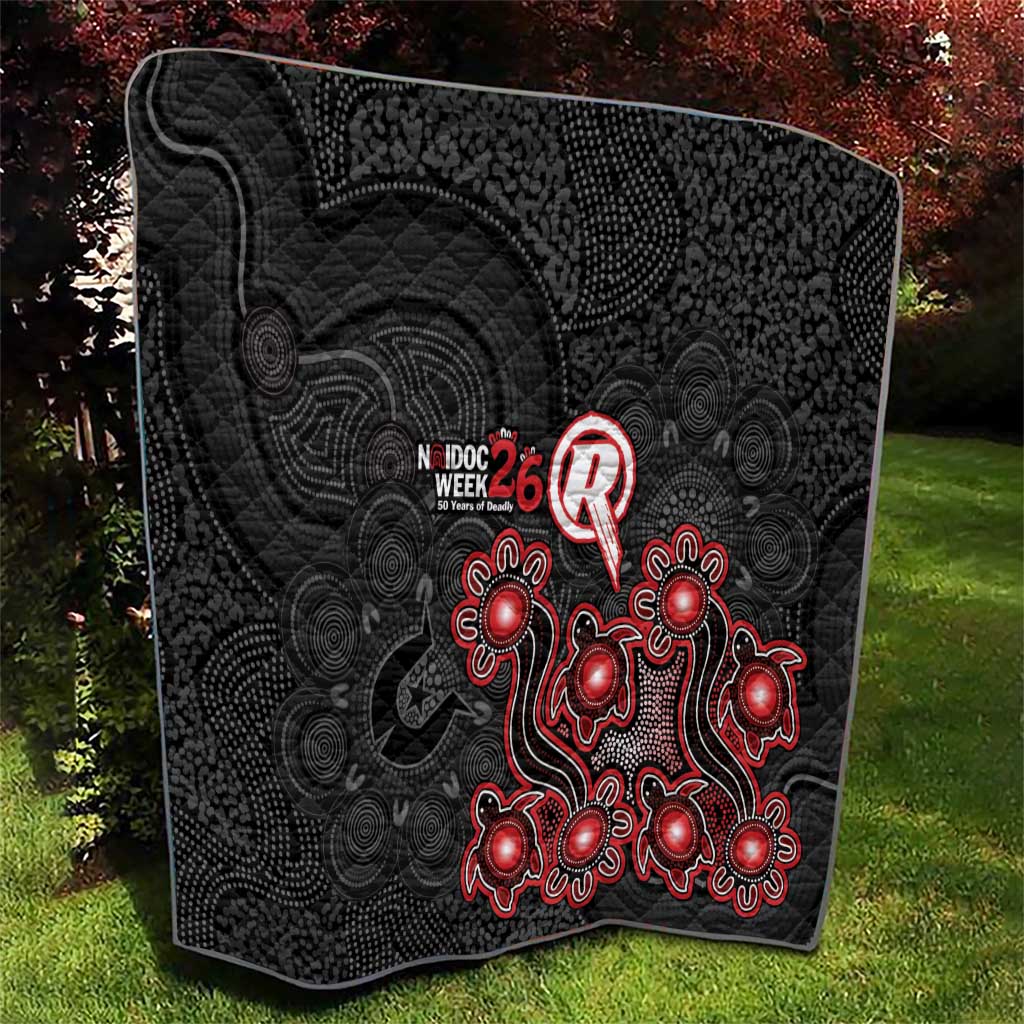 Melbourne Renegades NAIDOC Week 2026 Quilt Sea Turtles Aboriginal Art