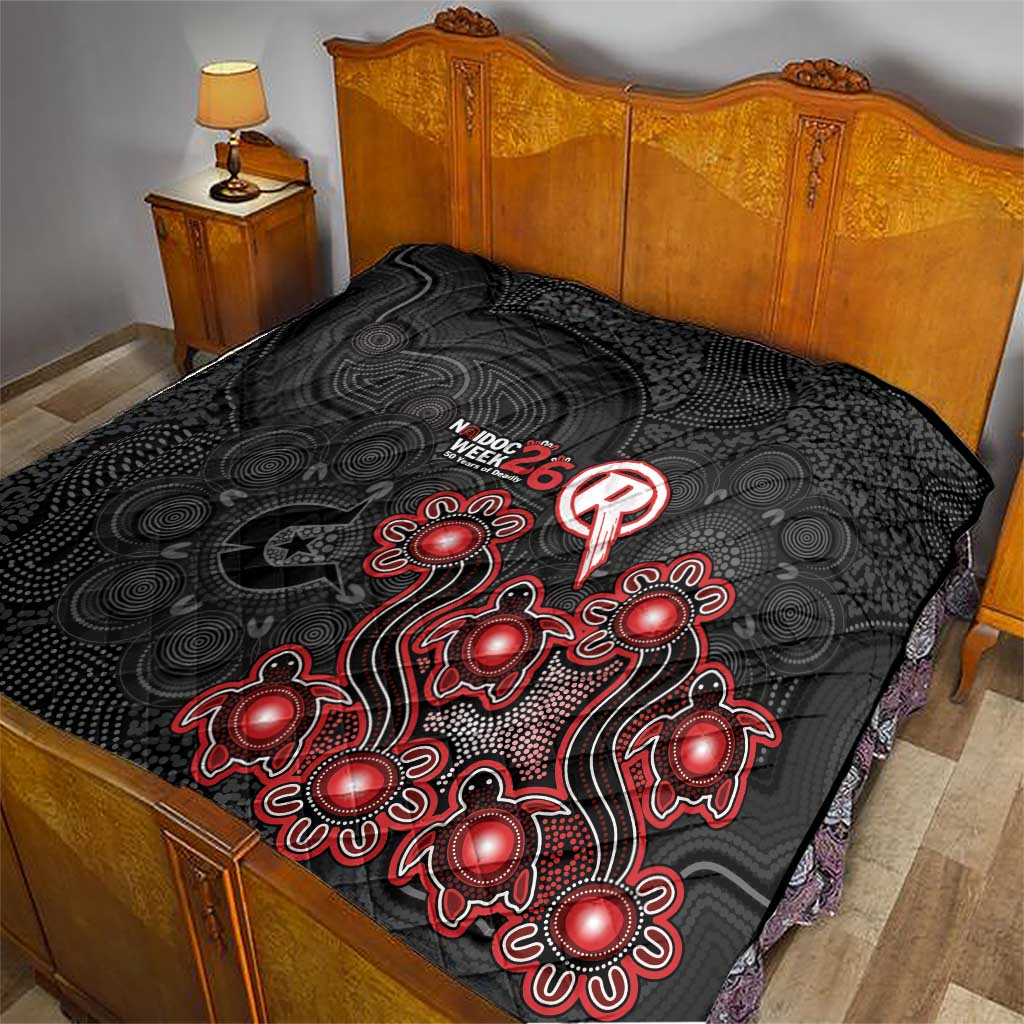 Melbourne Renegades NAIDOC Week 2026 Quilt Sea Turtles Aboriginal Art