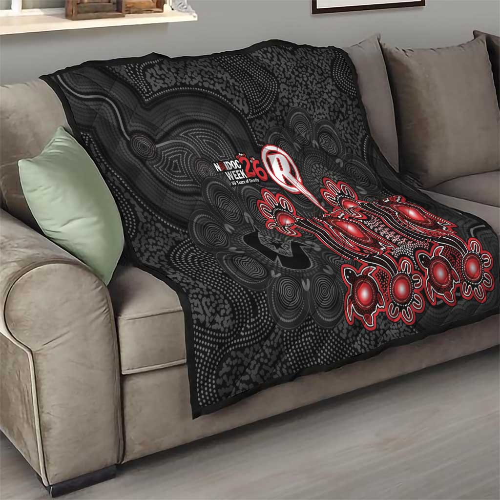 Melbourne Renegades NAIDOC Week 2026 Quilt Sea Turtles Aboriginal Art