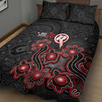 Melbourne Renegades NAIDOC Week 2026 Quilt Bed Set Sea Turtles Aboriginal Art