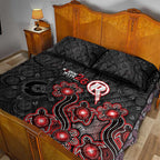 Melbourne Renegades NAIDOC Week 2026 Quilt Bed Set Sea Turtles Aboriginal Art