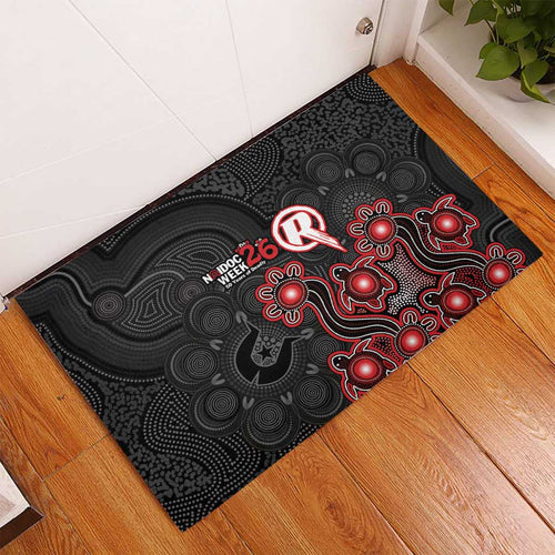 Melbourne Renegades NAIDOC Week 2026 Rubber Doormat Sea Turtles Aboriginal Art