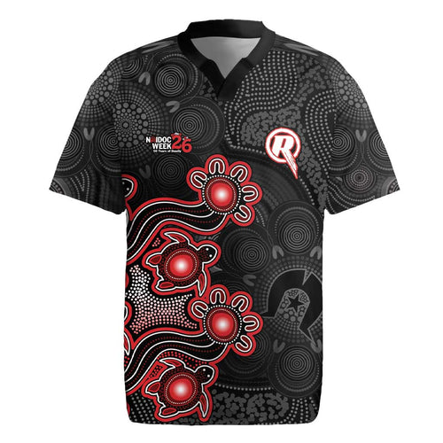 Personalised Melbourne Renegades NAIDOC Week 2026 Rugby Jersey Sea Turtles Aboriginal Art