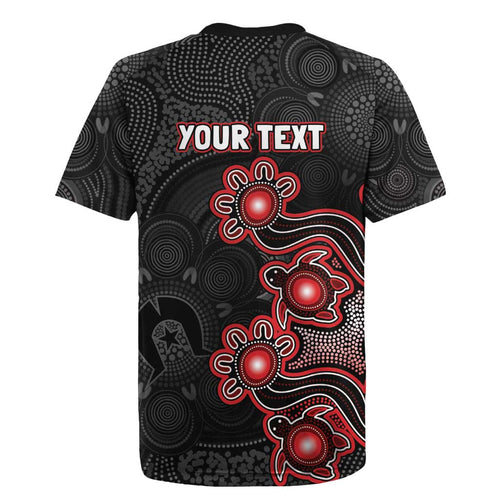 Personalised Melbourne Renegades NAIDOC Week 2026 Rugby Jersey Sea Turtles Aboriginal Art