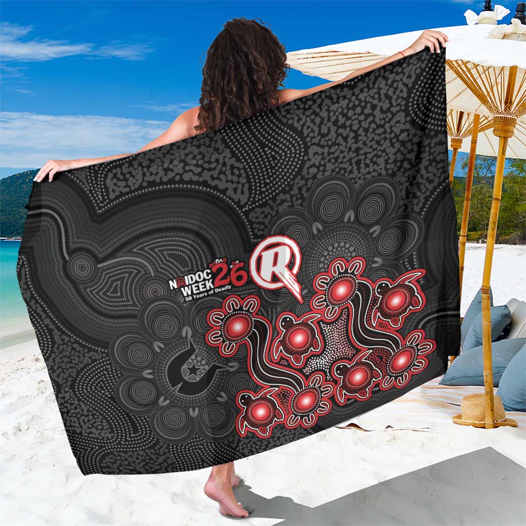 Melbourne Renegades NAIDOC Week 2026 Sarong Sea Turtles Aboriginal Art