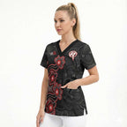 Personalised Melbourne Renegades NAIDOC Week 2026 Scrub Top Sea Turtles Aboriginal Art
